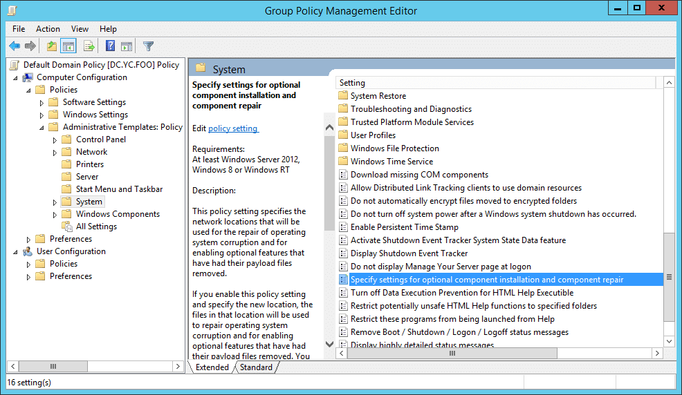 The configuration file wasn t specified. Programs and components. Меню пуск Windows Server. Group Policy Management Editor. Configuration your Computer.