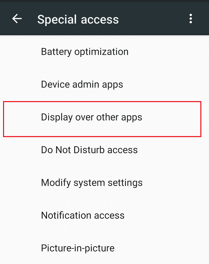 3 modi per correggere l'errore rilevato dalla sovrapposizione dello schermo su Android
