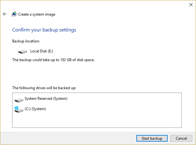 Création d'une sauvegarde d'image système complète dans Windows 10 [Le guide ultime]