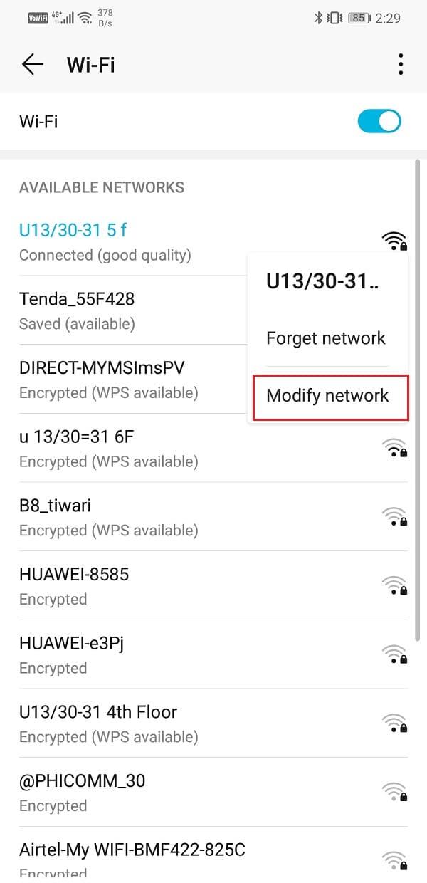 Wifi интернет может быть недоступен samsung