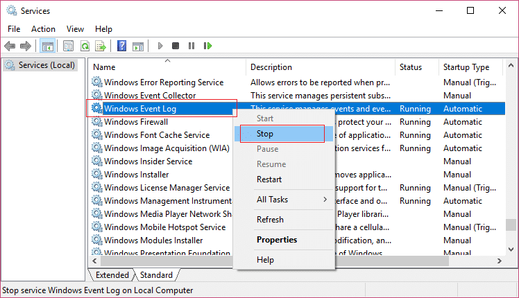 Cara Memperbaiki Gagal terhubung ke layanan Windows