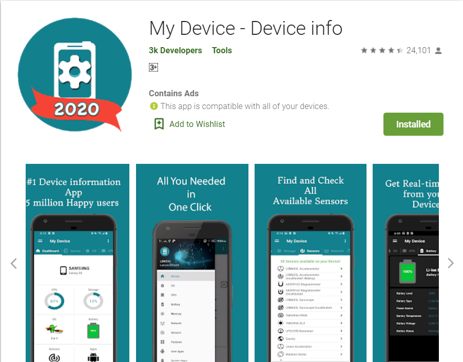 15 aplikasi untuk memeriksa perangkat keras Ponsel Android Anda