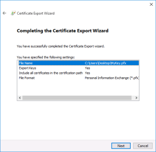 Cadangkan Sertifikat dan Kunci EFS Anda di Windows 10 Cadangkan Sertifikat dan Kunci EFS Anda di Windows 10