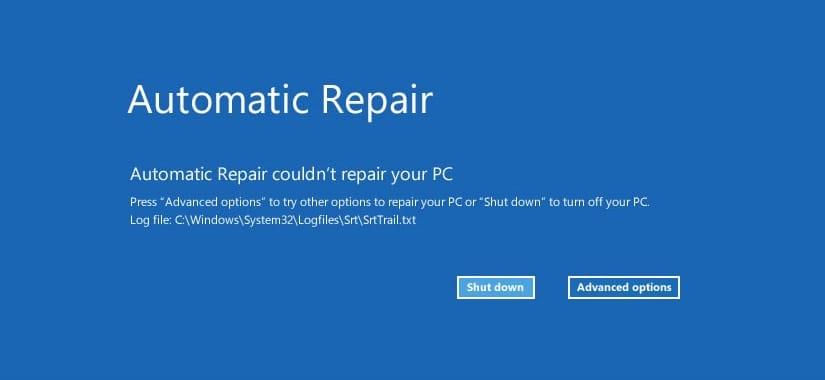Correggi il ciclo infinito di riparazione all'avvio su Windows 10/8/7