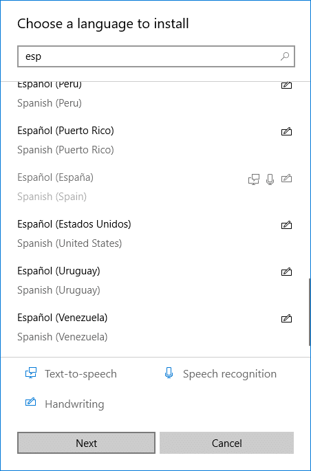 Cum se schimbă limba sistemului în Windows 10