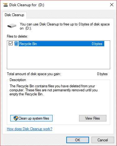 如何在 Windows 10 中使用磁盤清理