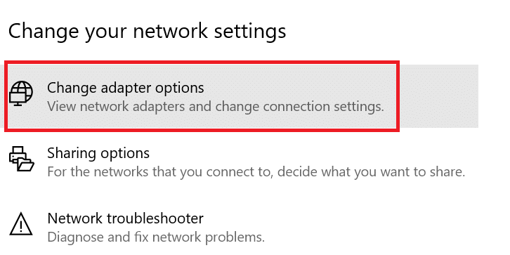 Correction d'un réseau non identifié dans Windows 10