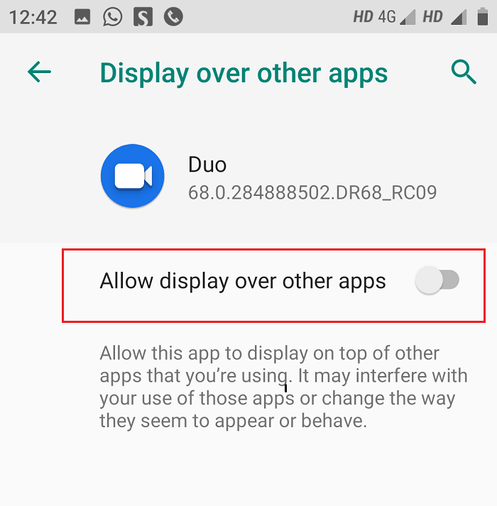 3 façons de corriger l'erreur détectée par superposition d'écran sur Android