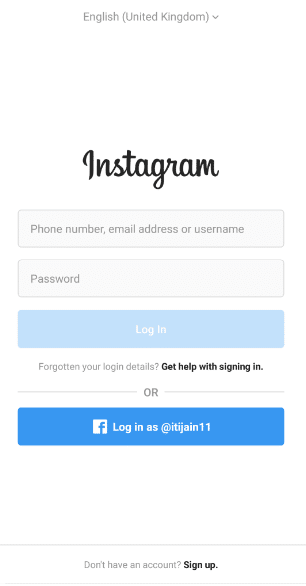 Что мне делать, если я забыл пароль в Instagram?  (Сбросить пароль Instagram)