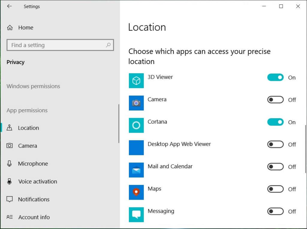 Disabilita la raccolta dei dati in Windows 10 (proteggi la tua privacy)