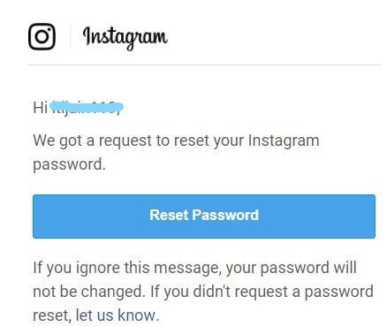 Что мне делать, если я забыл пароль в Instagram?  (Сбросить пароль Instagram)