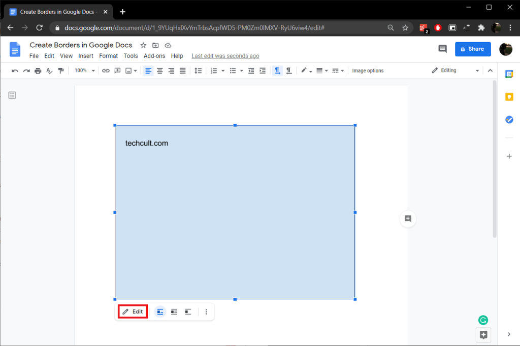 4 manières de créer des bordures dans Google Docs