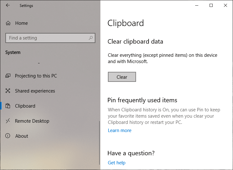 4 Cara Menghapus Riwayat Clipboard di Windows 10