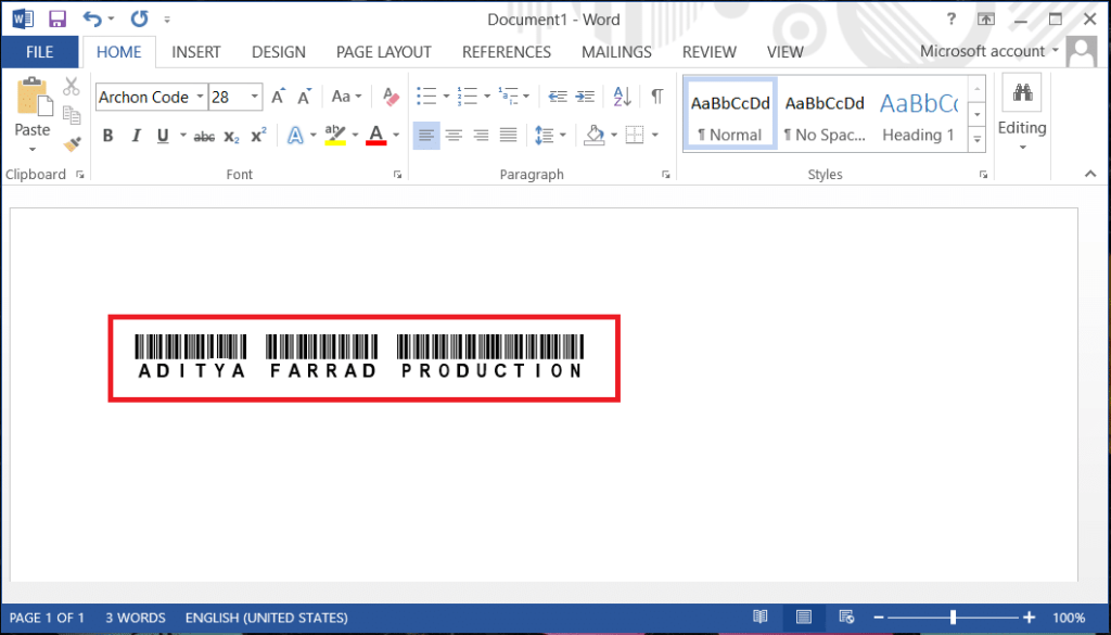 Comment générer un code-barres à l'aide de Microsoft Word