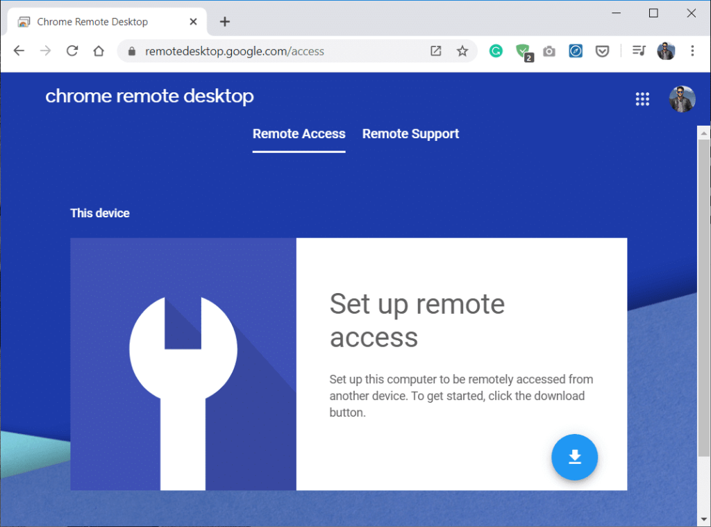 Accédez à votre ordinateur à distance à l'aide de Chrome Remote Desktop