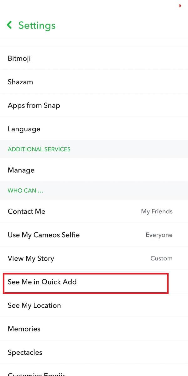Cara Menonaktifkan Permintaan Tambah yang Tidak Diinginkan di Snapchat