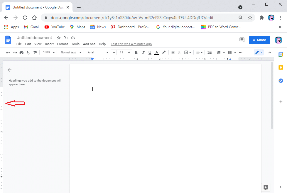 2 manières de modifier les marges dans Google Docs