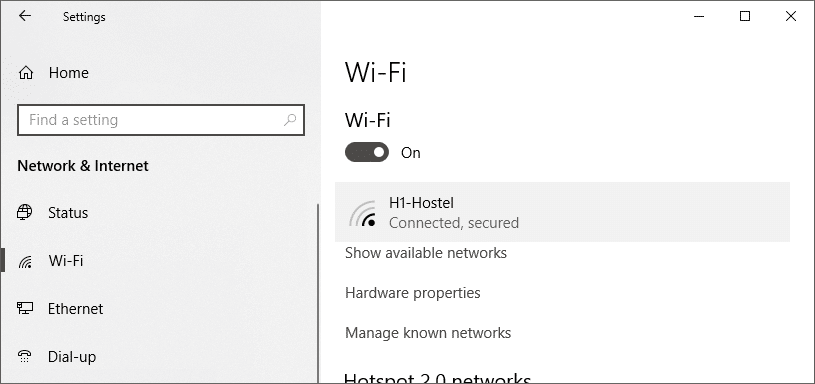 Come modificare l'indirizzo IP in Windows 10