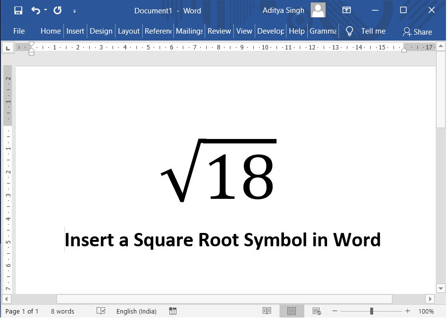 Слово square. Символ корень квадратный Word. Знак корня в Ворде. Rjhtym rdflhfnysq BP D djhlt. Как вставить знак корня в Ворде.