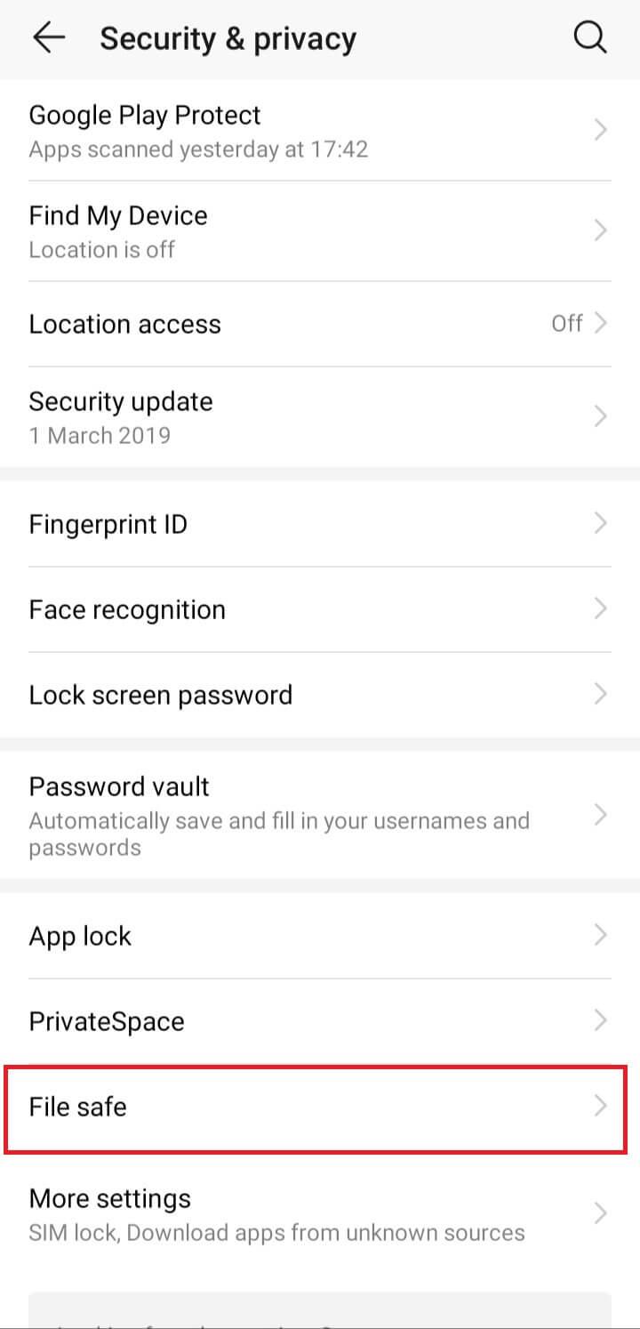 Androidでファイル、写真、ビデオを非表示にする方法