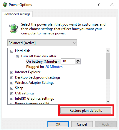 Remediați computerul nu va intra în modul Repaus în Windows 10