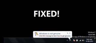 Perbaiki Salinan Windows ini bukan kesalahan asli