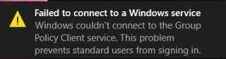 Cara Memperbaiki Gagal terhubung ke layanan Windows