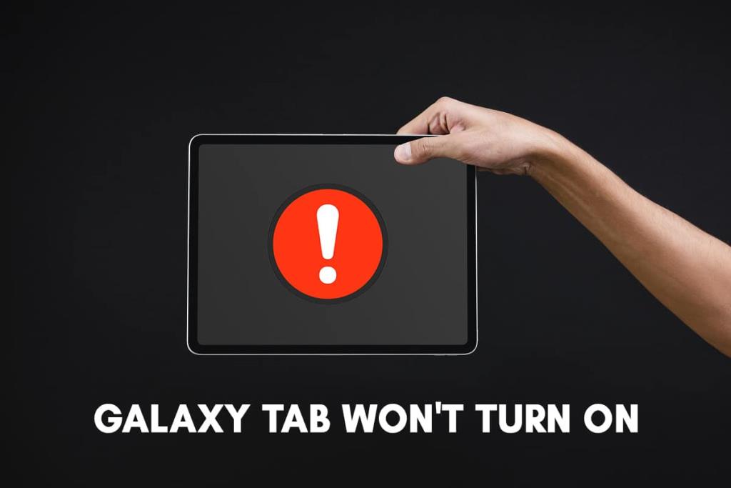 Fix Galaxy Tab A ne s'allume pas