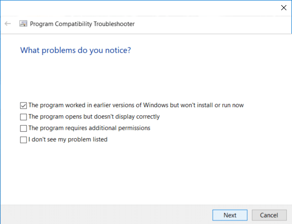 เปลี่ยนโหมดความเข้ากันได้สำหรับแอพใน Windows 10
