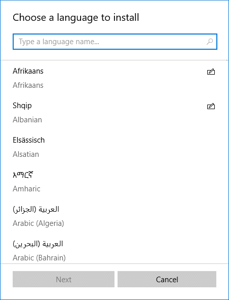 Cum se schimbă limba sistemului în Windows 10