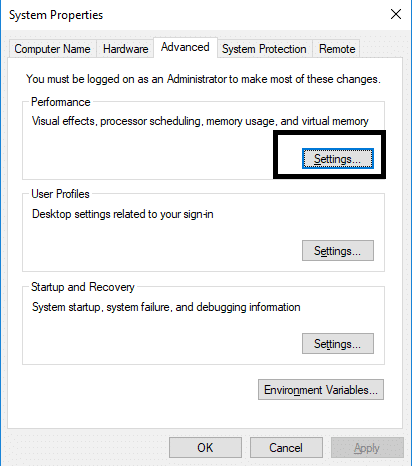 Windows 10'da Sayfasız Alan Hatasında Sayfa Hatasını Düzeltme