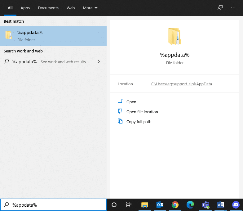 Comment désinstaller complètement Discord sur Windows 10