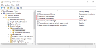 Aktifkan atau Nonaktifkan Kedaluwarsa Kata Sandi di Windows 10