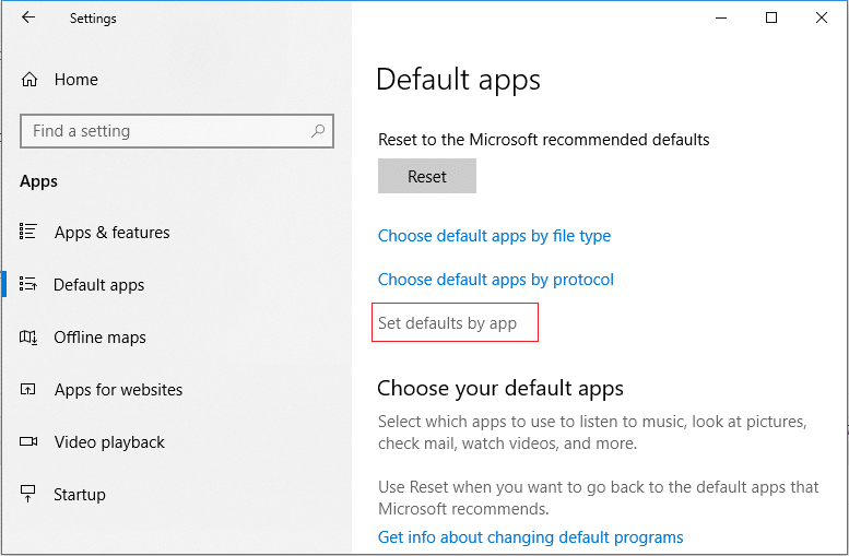 如何更改 Windows 10 中的默認程序