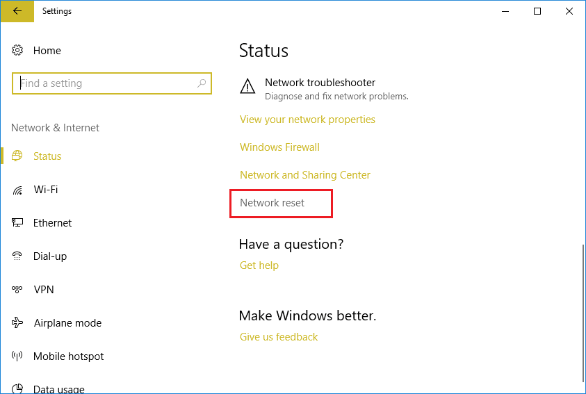 Windows 10에서 이더넷이 작동하지 않는 문제 수정 [해결됨]