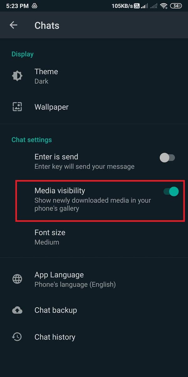 Comment réparer les images Whatsapp qui ne s'affichent pas dans la galerie