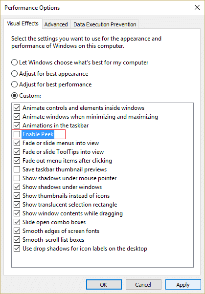 Aktifkan atau Nonaktifkan Pratinjau Gambar Mini di Windows 10