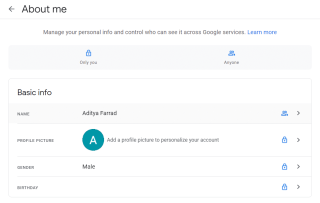 Bagaimana Cara Menghapus Gambar Profil Google atau Gmail?