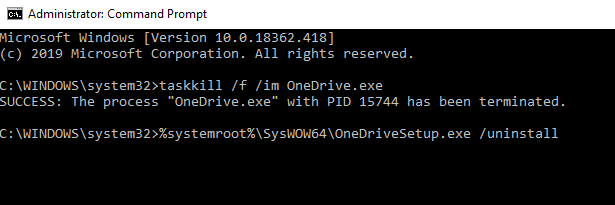 Как установить или удалить OneDrive в Windows 10