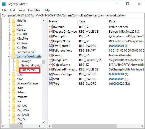 Windows 10 파일 공유가 작동하지 않는 문제 수정