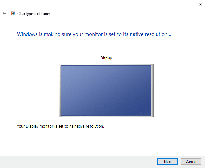 Включение или отключение ClearType в Windows 10