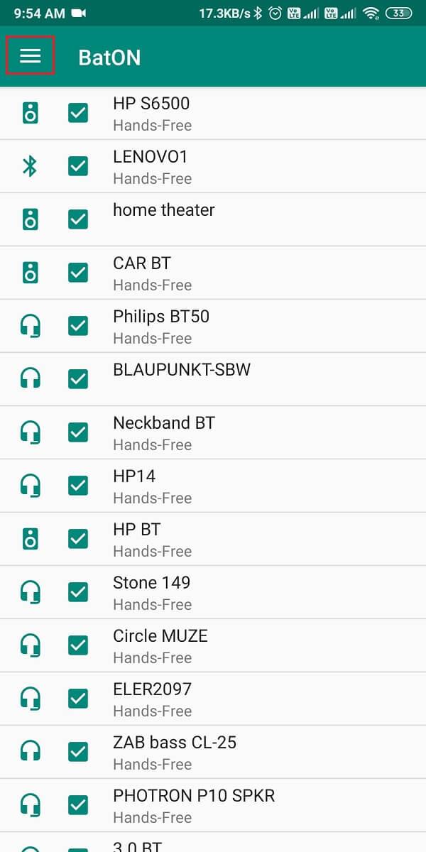 Come visualizzare il livello della batteria dei dispositivi Bluetooth su Android