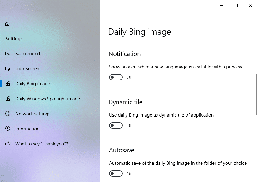 Atur Gambar Bing Harian Sebagai Wallpaper Di Windows 10