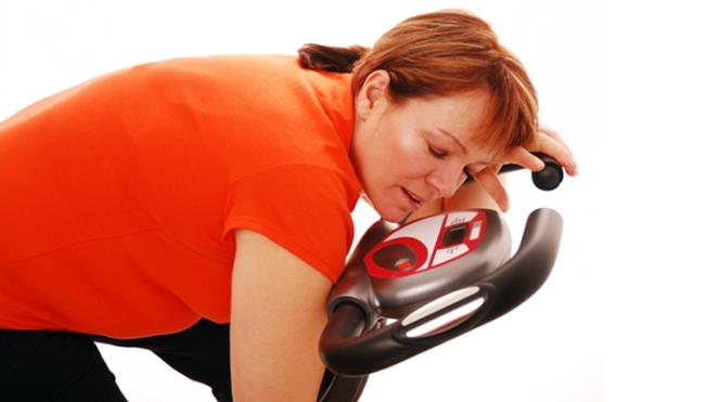 Note about the correlation between exercise and weight loss