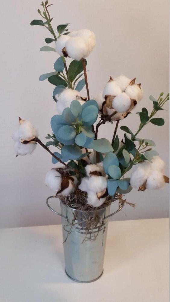 Synthesis of the most beautiful cotton flower images - snowflakes of heaven and earth