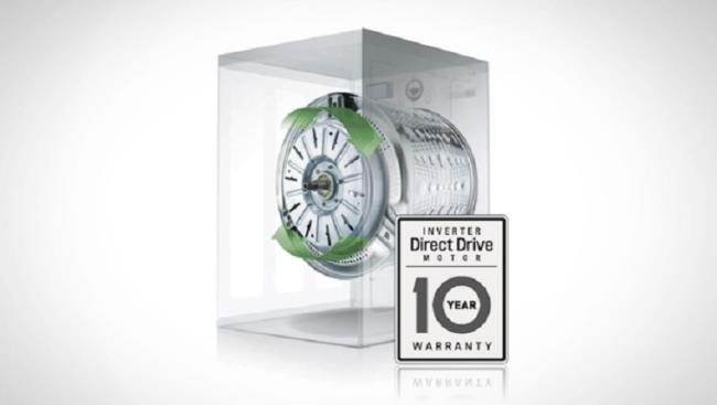 Motor direct drive inverter on LG washing machine