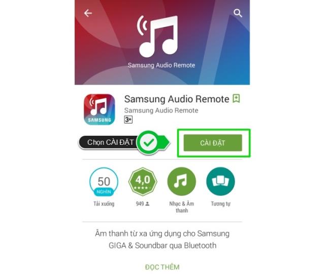 How to control Samsung sound bar by phone, tablet