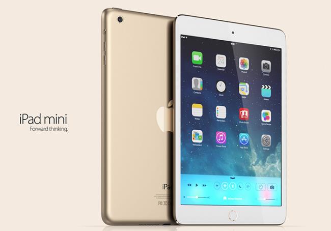 Yeni iPad altın rengi ve parmak izi sensörü ekleyecek