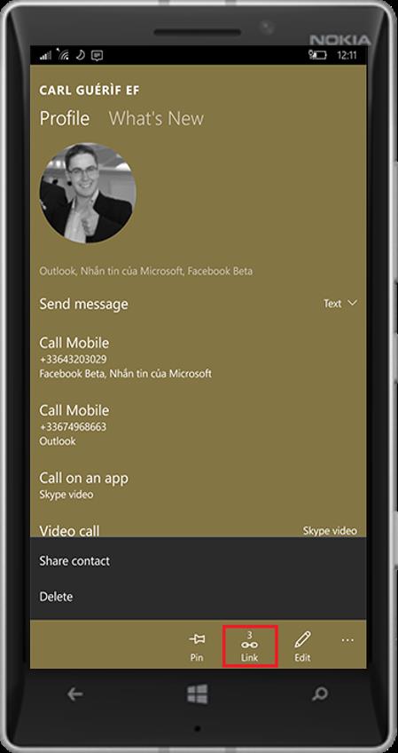 Lepsze zarządzanie kontaktami w systemie Windows 10 Mobile