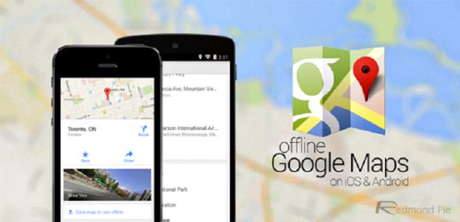 Google Maps offline on Android device